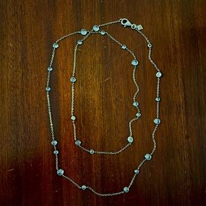 Silpada sterling silver cubic zirconia necklace